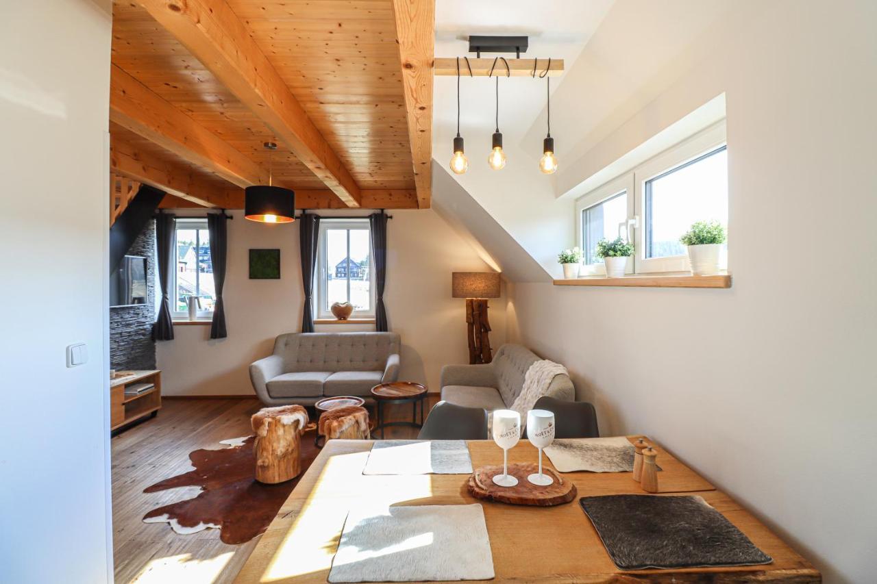 Woodhome - Luxury Mountain Apartment Horní Malá Úpa 外观 照片